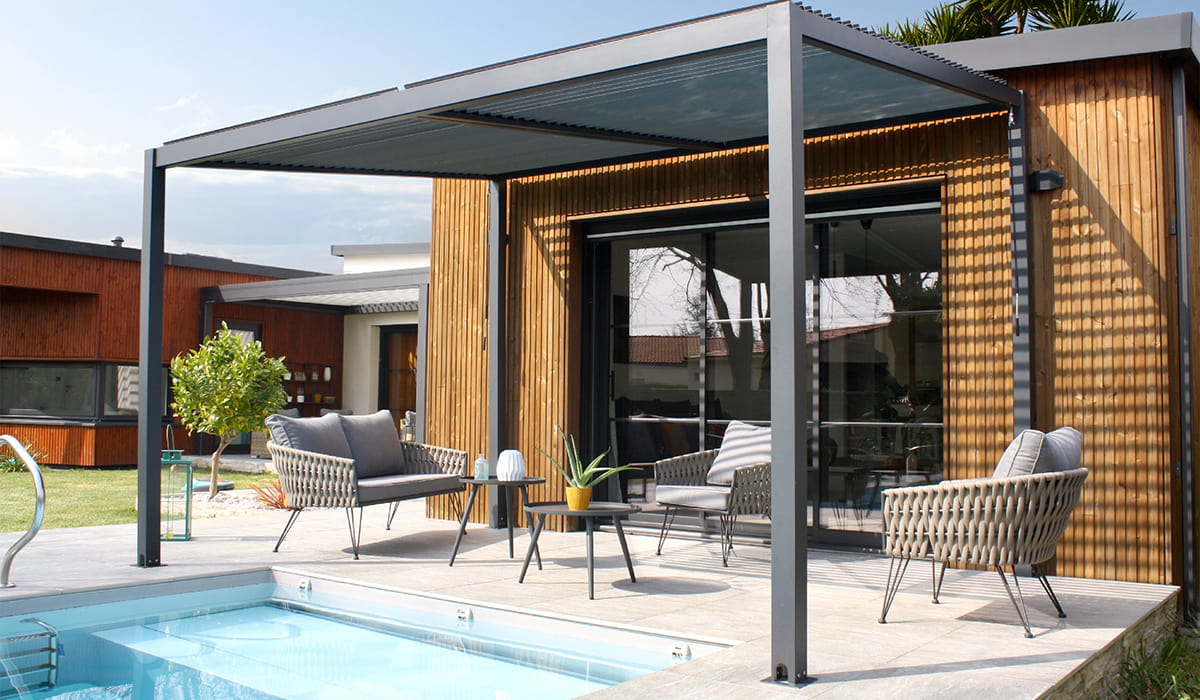 Qu'est-ce qu'une pergola bioclimatique ? - House and Garden