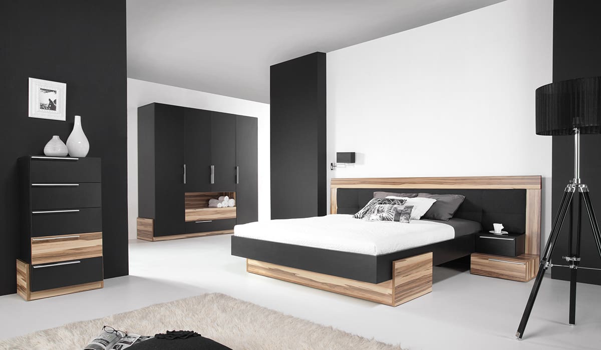 chambre couleur noire