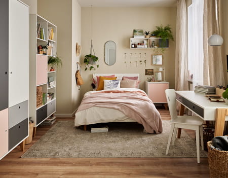 Chambre d'ados fonctionnelle et tendance - IKEA