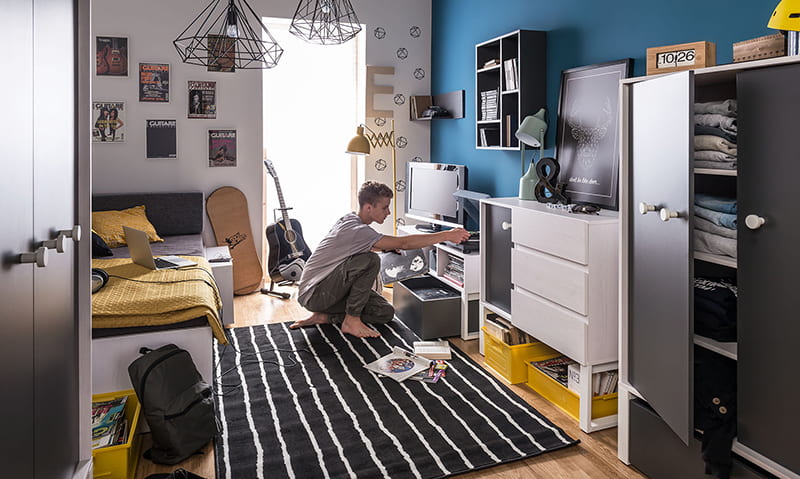 8 astuces de rangement pour une chambre d'adolescent - House and