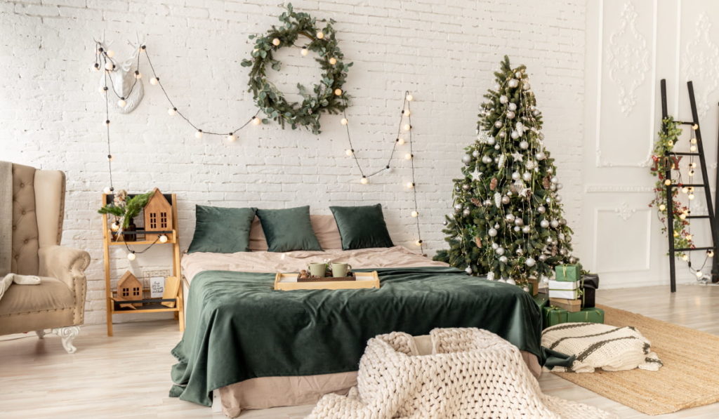 decorer sa chambre pour noel