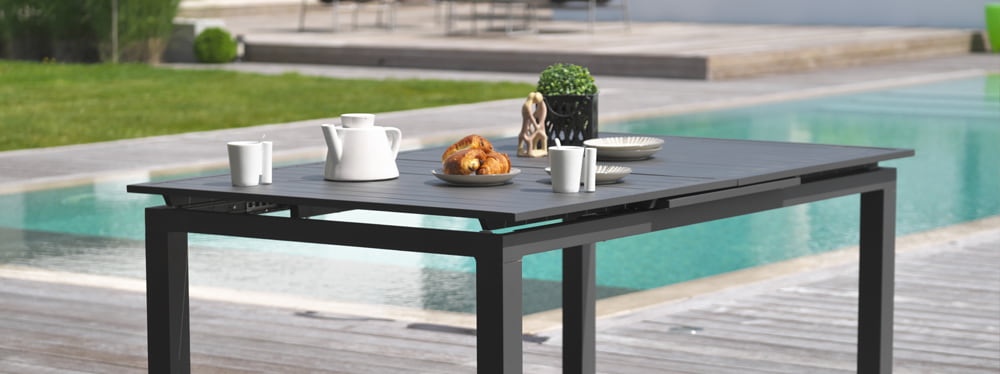 gamme tables jardin