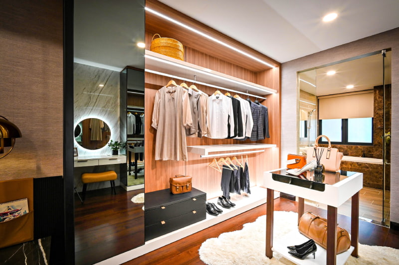 grand dressing suite parentale