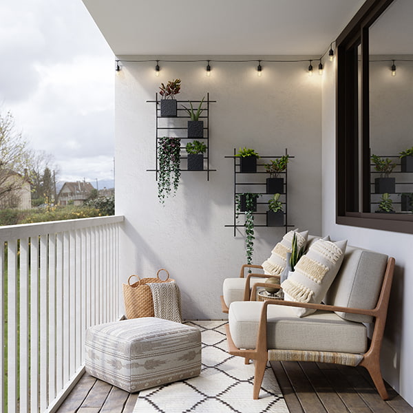 Comment aménager un balcon étroit ?