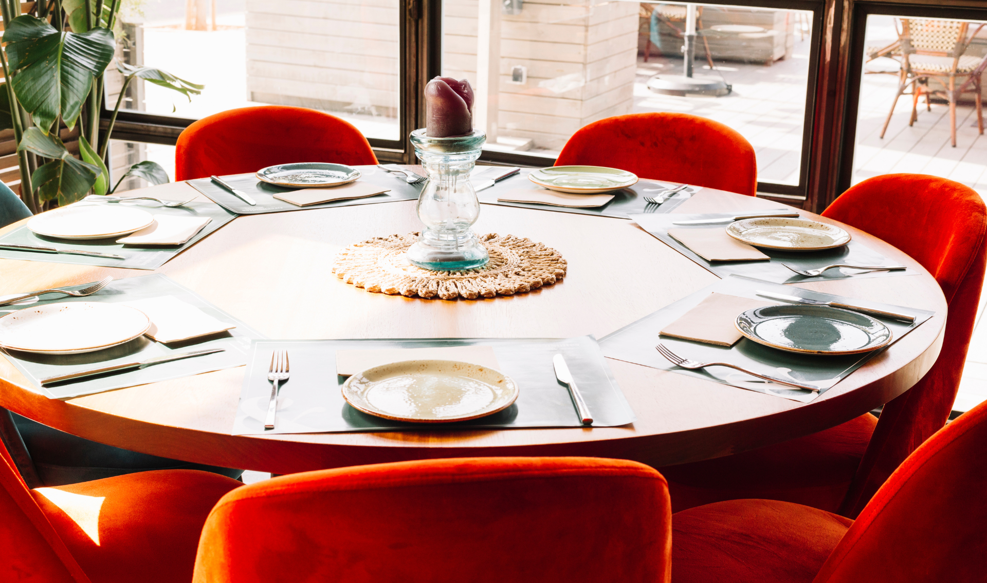 Table à manger ronde
