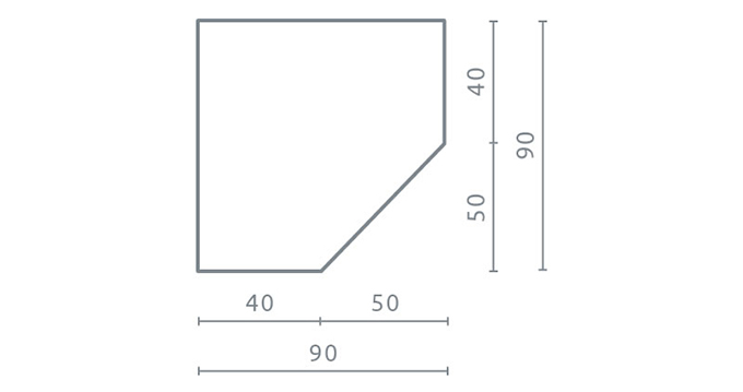 dimensions armoire angle