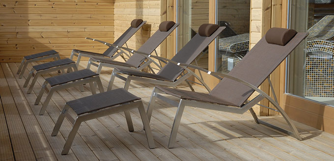 Fauteuil de jardin relax design