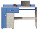 Bureau bleu pour chambre enfant
