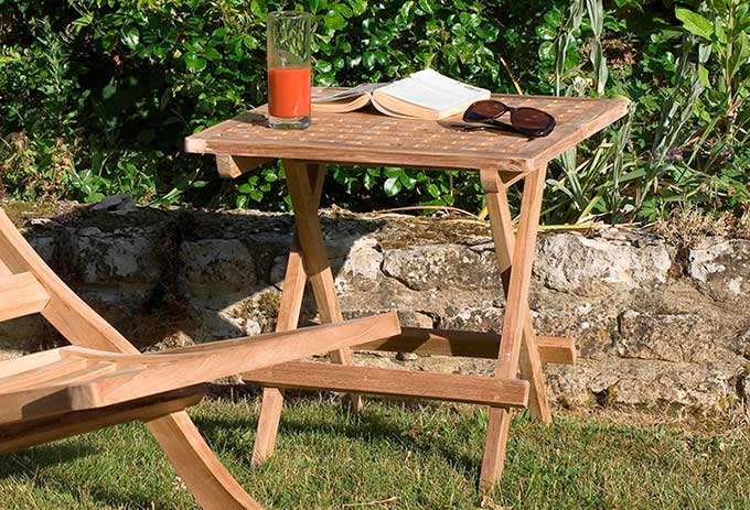 Table d'appoint de jardin