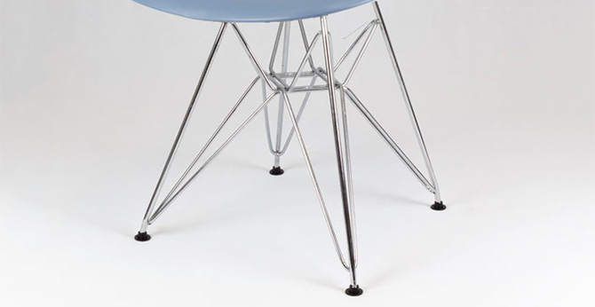 Chaise DSR bleu