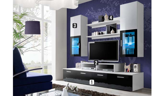 ensemble meubles tv moderne