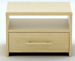 Chevet design en bois massif