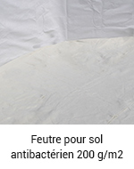 Feutre anti-bactérien