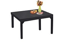housse table modulo noire