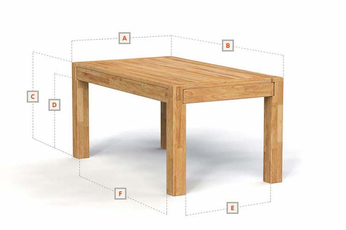 table extensible design en bois