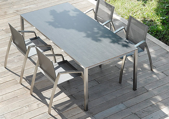 table puro 90x200 HPL GRIS