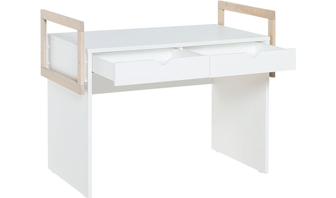 Bureau enfant fonctionnel blanc - Stige