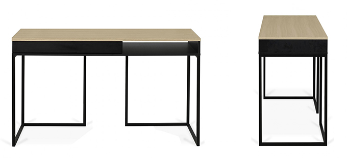 bureau chene noir