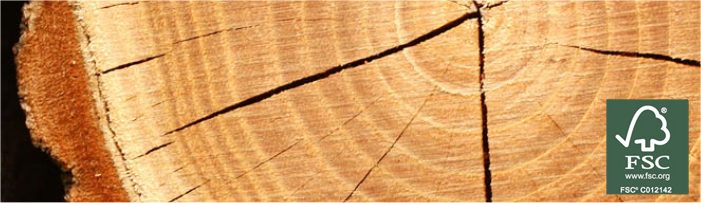 Salon de jardin haut de gamme en bois fsc MILAN 3 places