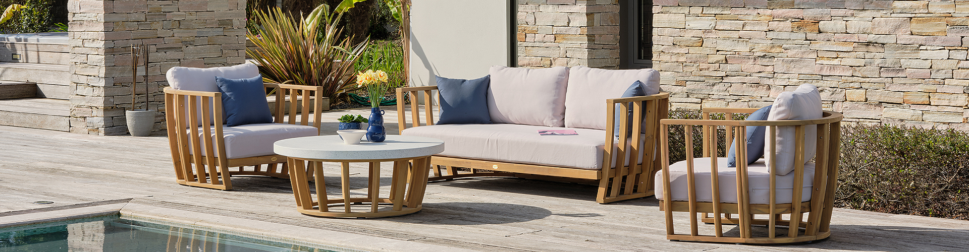 mobilier de jardin design tendance DCB garden nouveautés